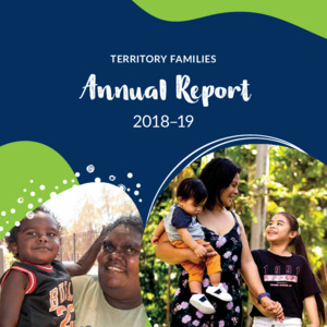 Territory Stories - Territory Families annual report 2018/19