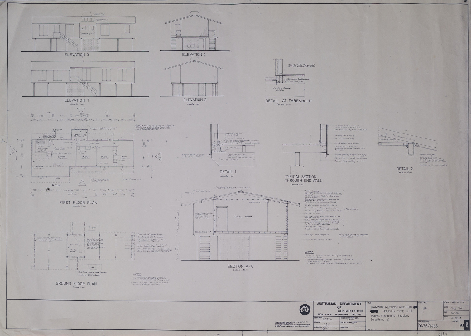 Territory Stories - Collection of architectural drawings of domestic ...