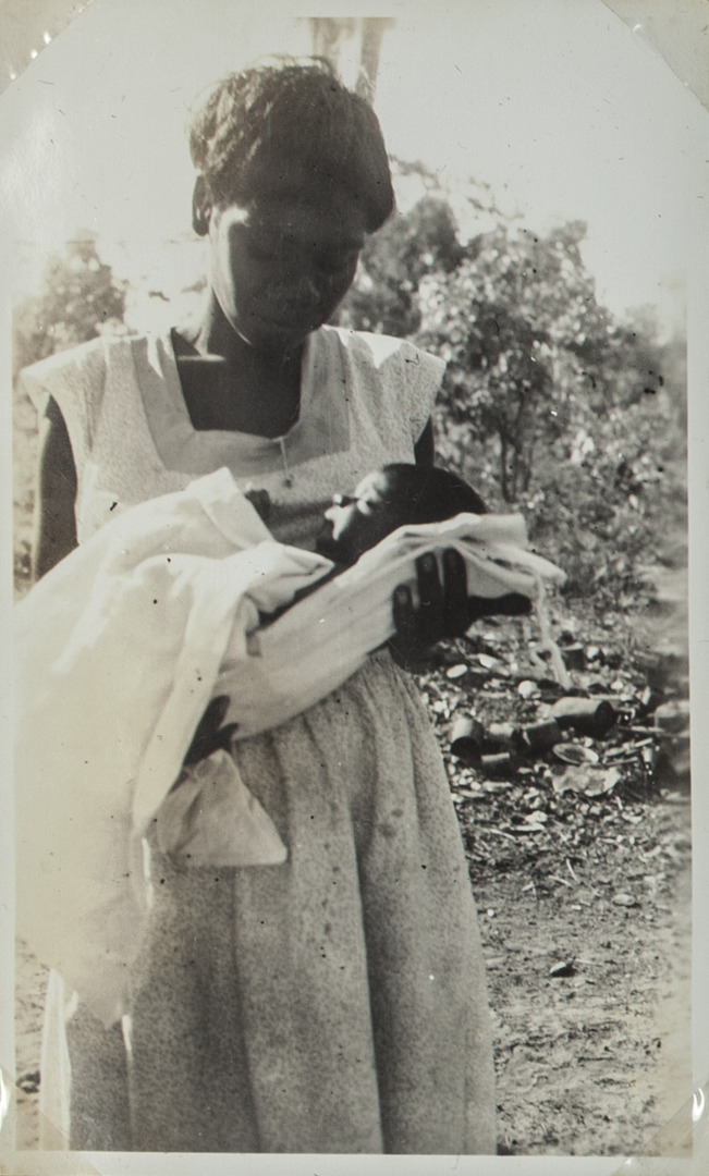 Territory Stories - Aboriginal mother and baby