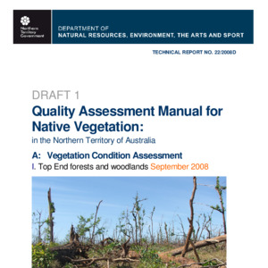 Territory Stories - Quality assessment manual for native vegetation in ...