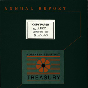 Territory Stories - Annual Report 1996/97 Northern Territory Treasury