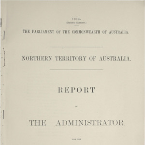 Territory Stories - Administrator's report