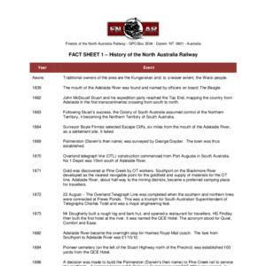 Territory Stories - Fact sheet 1
