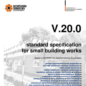 Territory Stories - V.20.0 Standard specification for small building works
