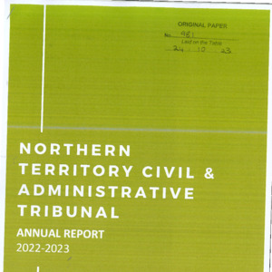 Territory Stories - Annual Report 2022-2023, Northern Territory Civil ...