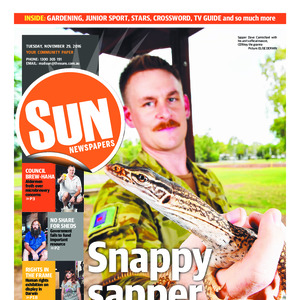 Territory Stories - Sun newspapers Tue 29 Nov 2016