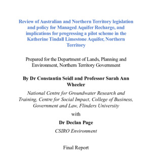 Territory Stories - Review of Australian and Northern Territory ...