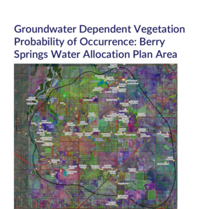 Territory Stories - Groundwater Dependent Vegetation Probability of ...
