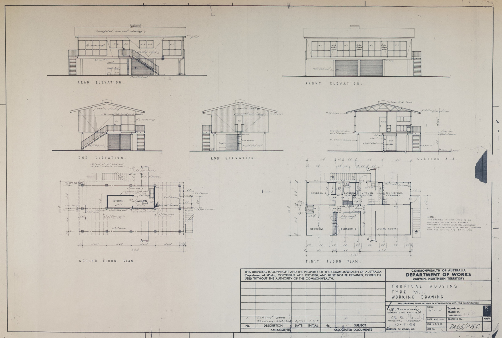 Territory Stories - Collection of architectural drawings of domestic ...
